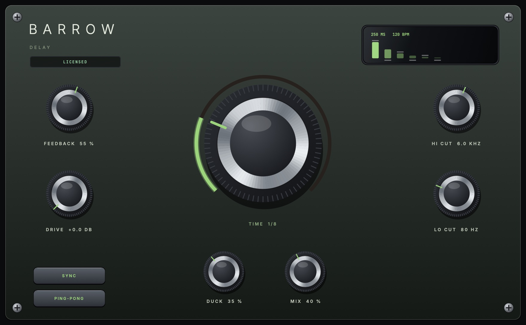 The Barrow plugin