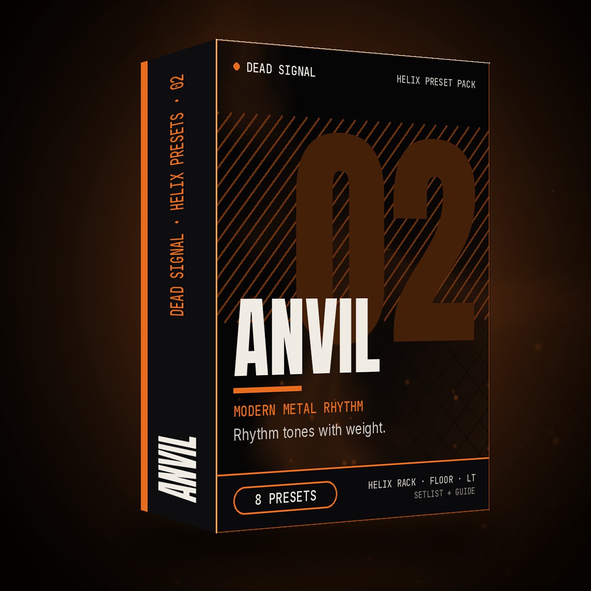 Anvil: Helix preset pack, Modern Metal Rhythm