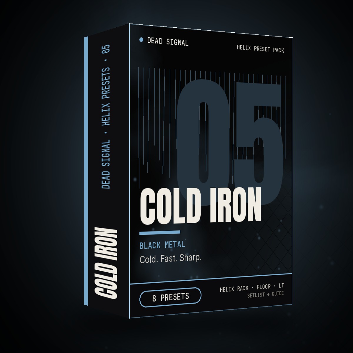 Cold Iron: Helix preset pack, Black Metal