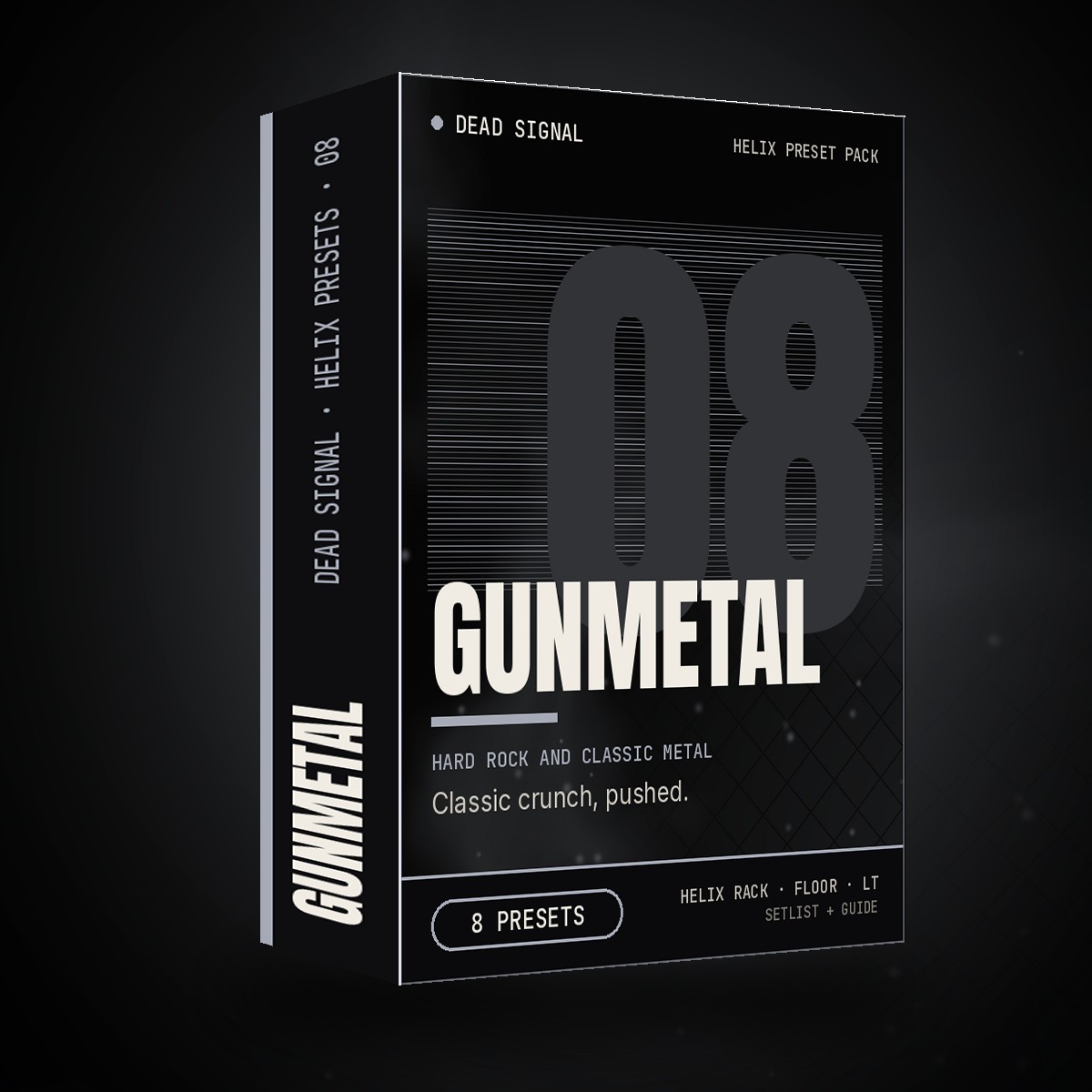 Gunmetal: Helix preset pack, Hard Rock and Classic Metal