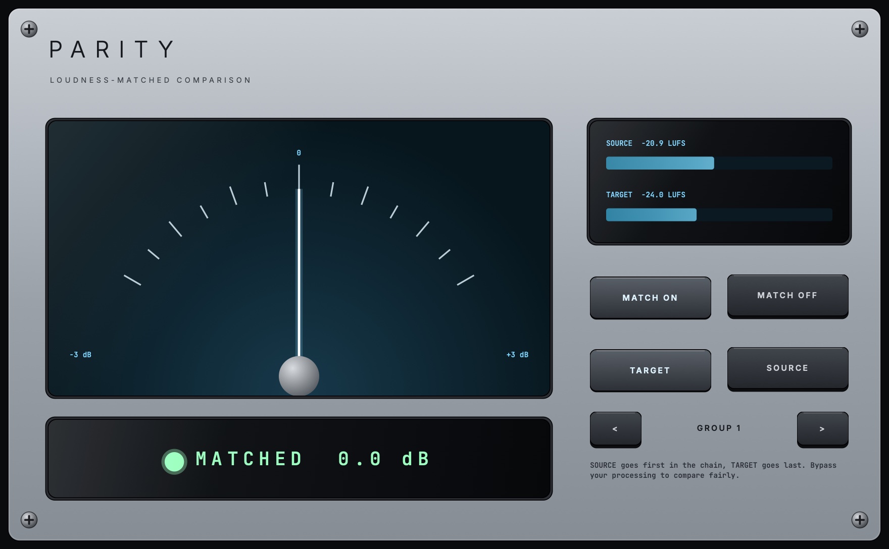 The Parity plugin