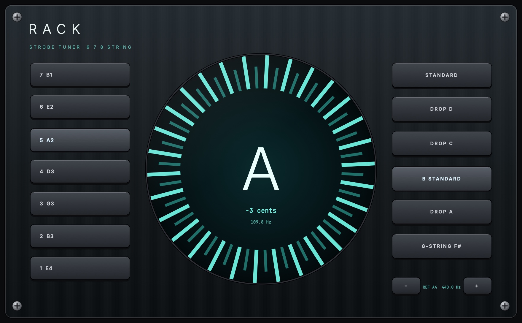 The Rack plugin