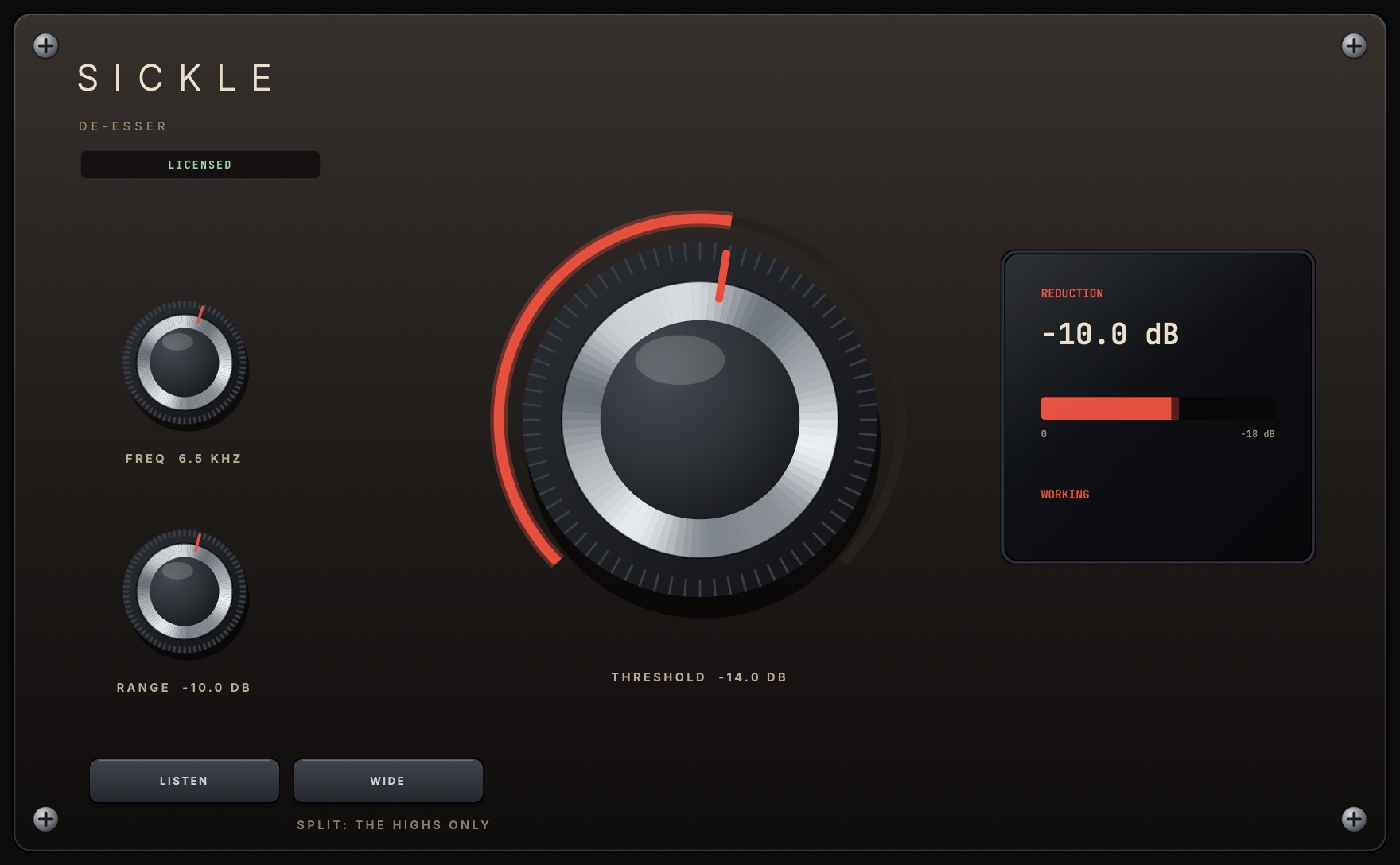 The Sickle plugin